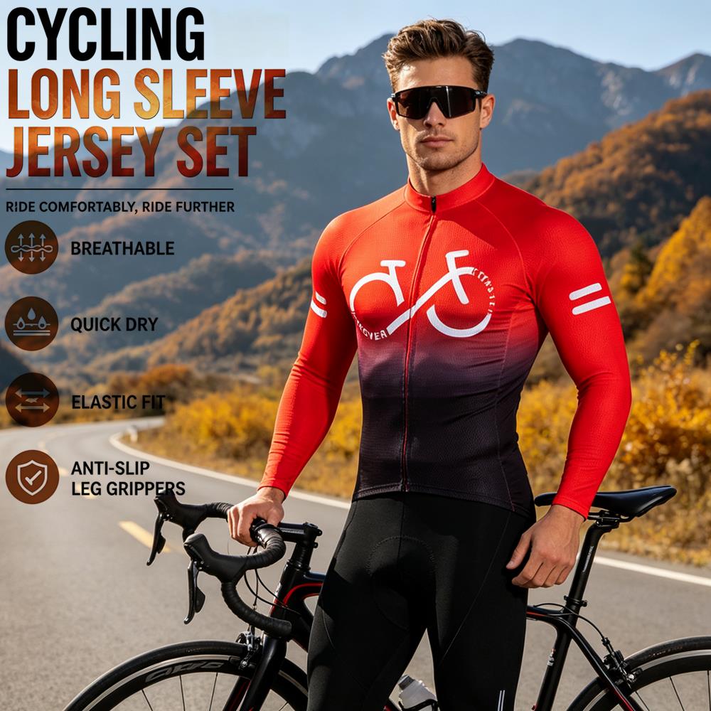 Cycling Community - Bisiklet Kıyafeti İlkbahar Sonbahar Dağ Bisikleti