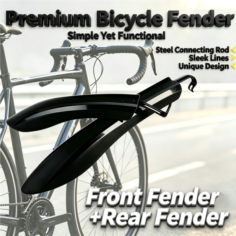 Fender Mudguard Set - Evrensel Hızlı Çıkartılabilir Bisiklet Çamurluğu Ön