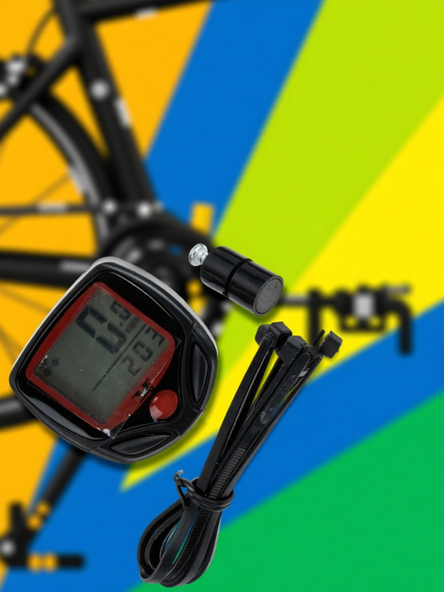 Cycling Commute Training - 1 Adet Profesyonel Bisiklet Hız Ölçer,