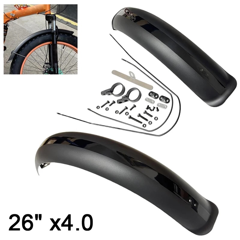 Siyah Bisiklet Çamurlukları Ka - Fender Mudguard Set incelemesi ve fiyatı